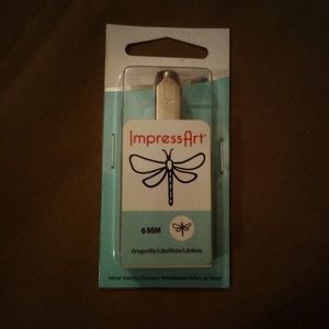 Metal Dragonfly Stamp